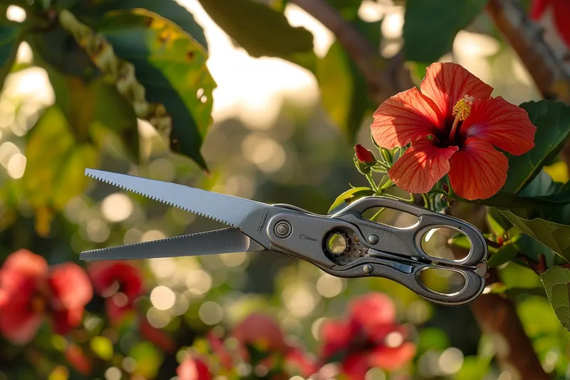 como podar hibisco