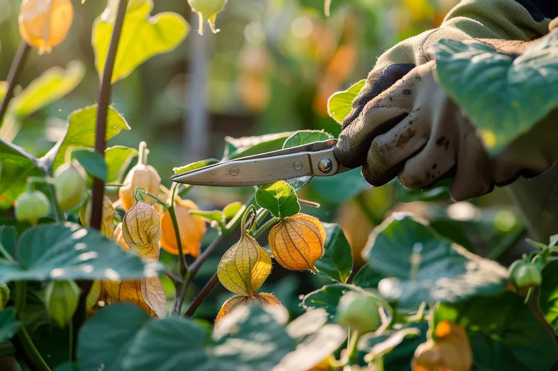 como podar physalis