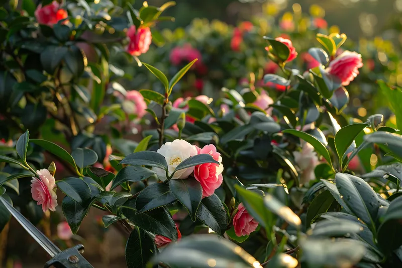 quando podar as camelias